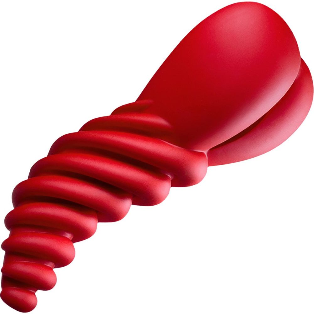 Non-Vibrating Silicone Grinders | Luvgrind Soft Silicone Grinder, Stroker & Dildo Base Stimulation Cushion – Red