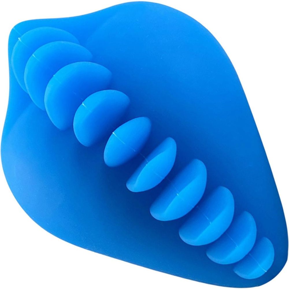 Non-Vibrating Silicone Grinders | Shagger Soft Silicone Dildo Base Stimulation Cover For Harness Play – Azure