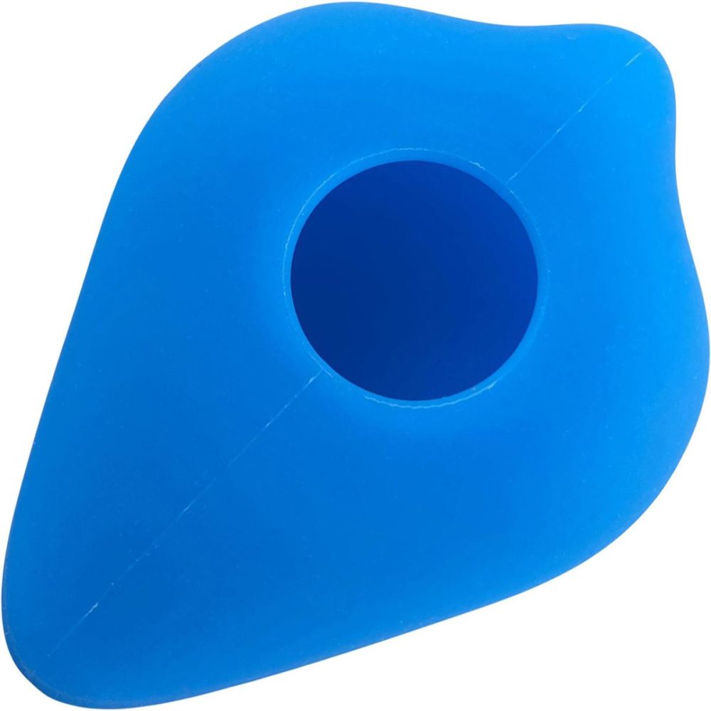 Non-Vibrating Silicone Grinders | Shagger Soft Silicone Dildo Base Stimulation Cover For Harness Play – Azure