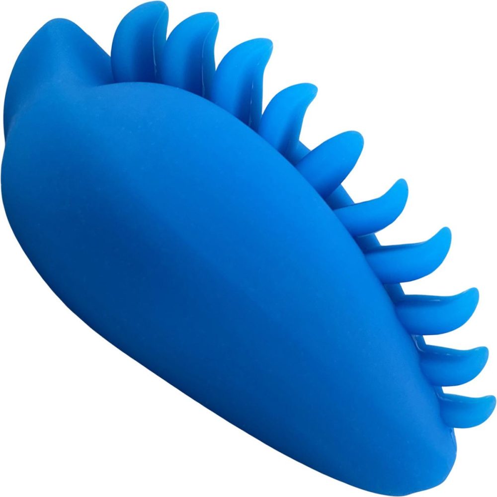 Non-Vibrating Silicone Grinders | Shagger Soft Silicone Dildo Base Stimulation Cover For Harness Play – Azure