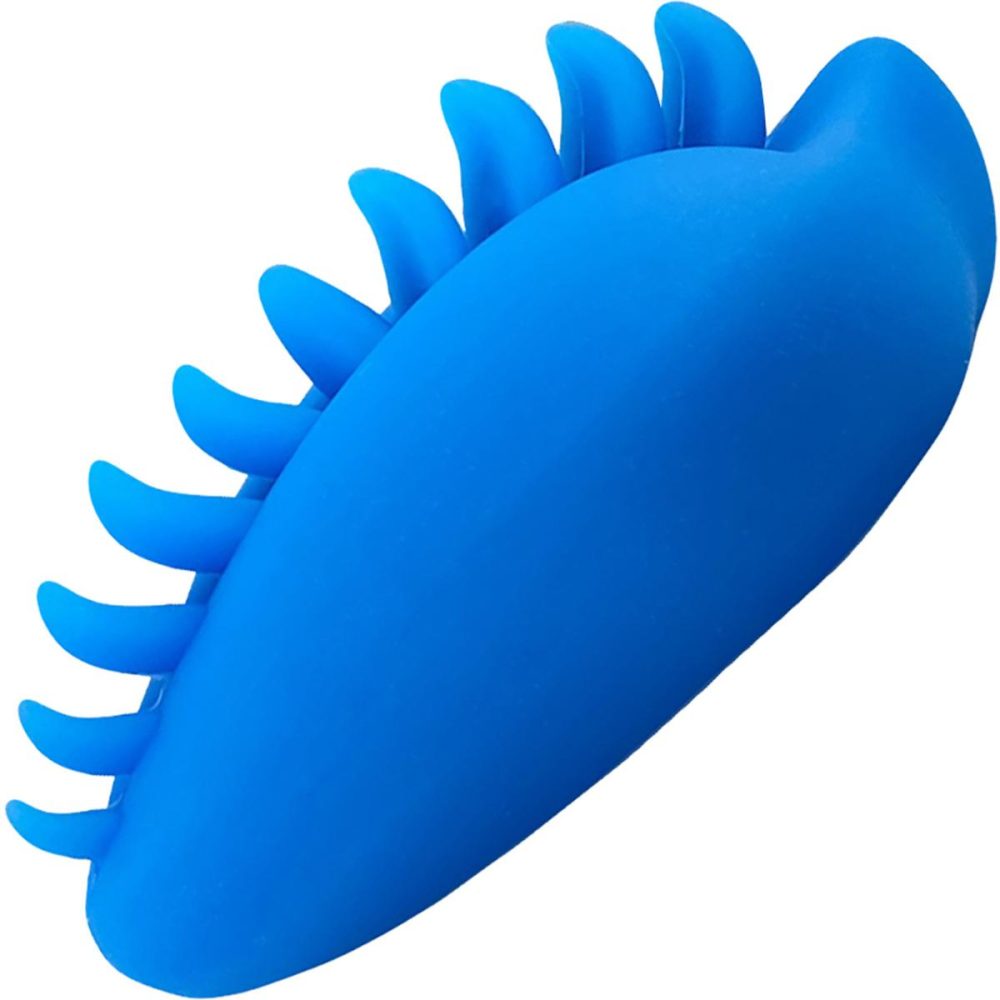 Non-Vibrating Silicone Grinders | Shagger Soft Silicone Dildo Base Stimulation Cover For Harness Play – Azure