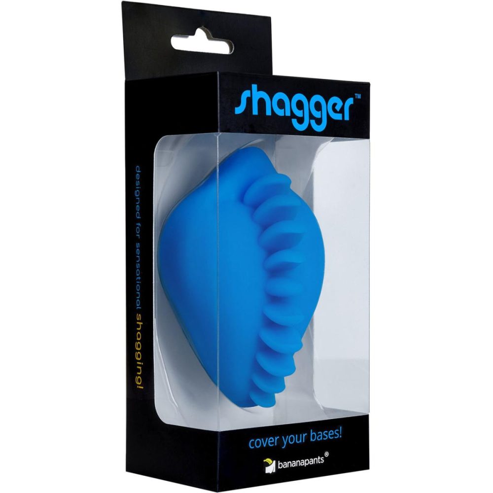 Non-Vibrating Silicone Grinders | Shagger Soft Silicone Dildo Base Stimulation Cover For Harness Play – Azure