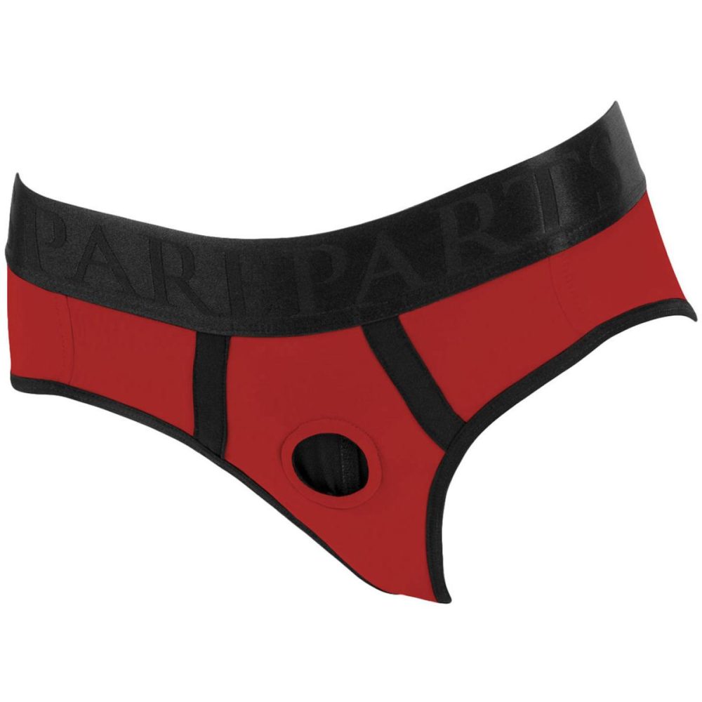 Panty & Brief Style Harnesses | SpareParts Tomboi Harness Briefs – Red Pepper, XXS 24" – 30"