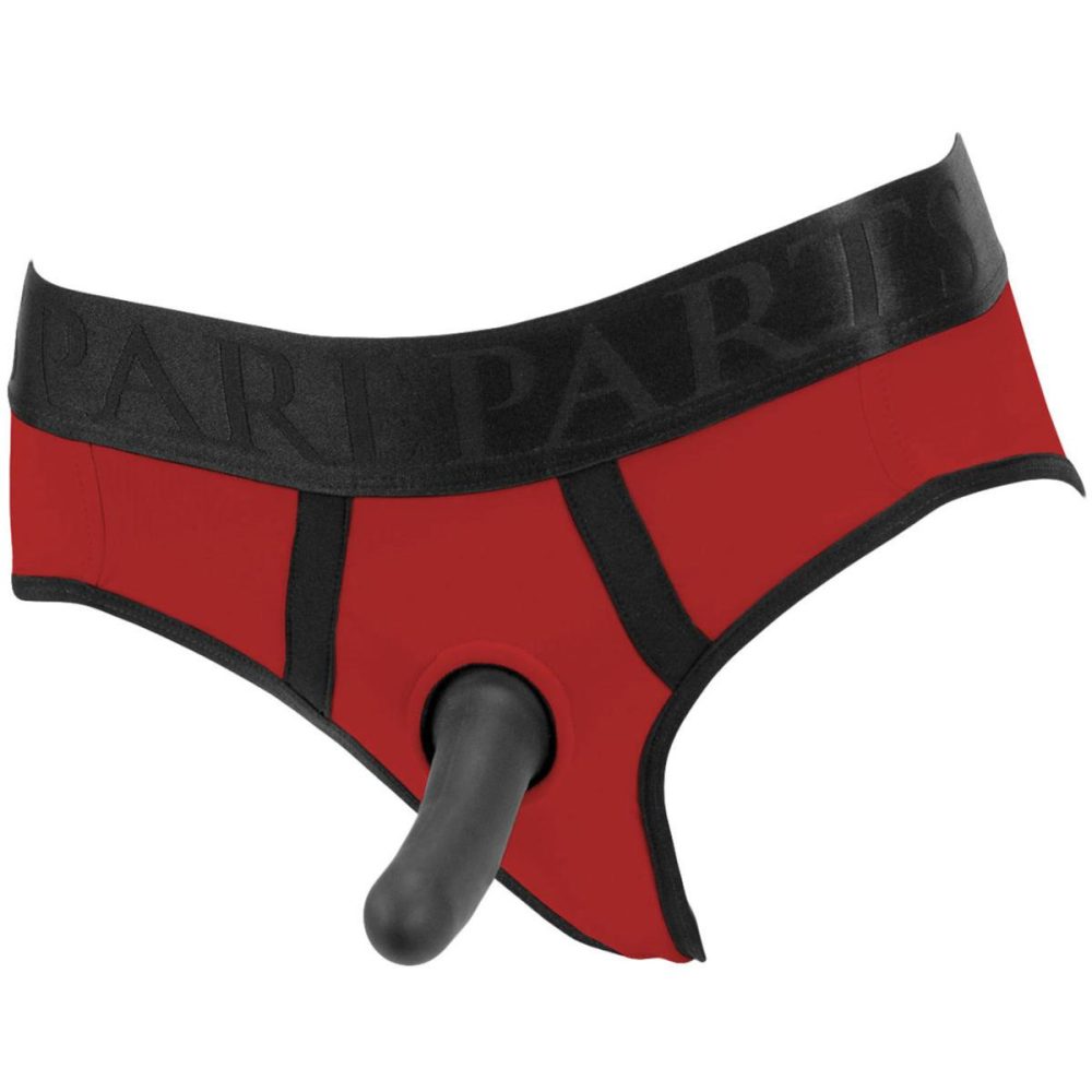 Panty & Brief Style Harnesses | SpareParts Tomboi Harness Briefs – Red Pepper, XXS 24" – 30"