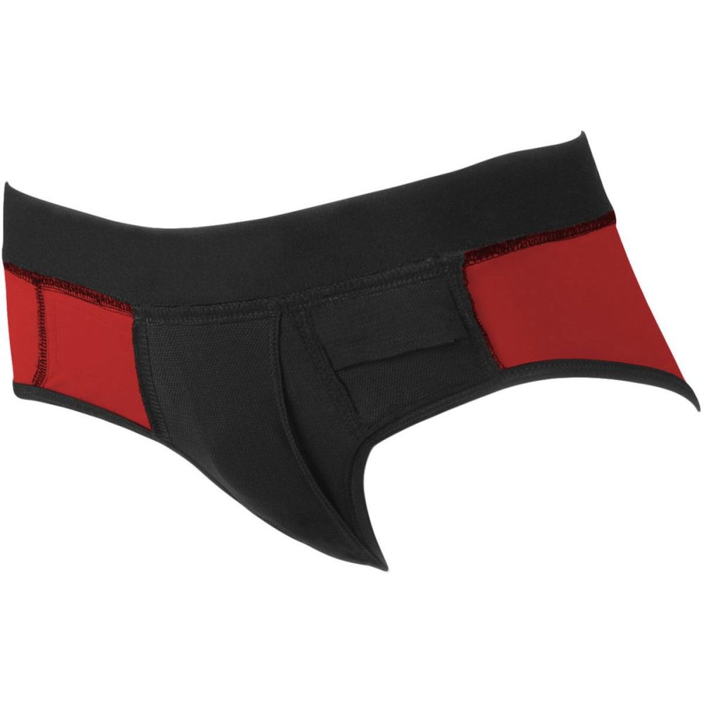 Panty & Brief Style Harnesses | SpareParts Tomboi Harness Briefs – Red Pepper, XXS 24" – 30"