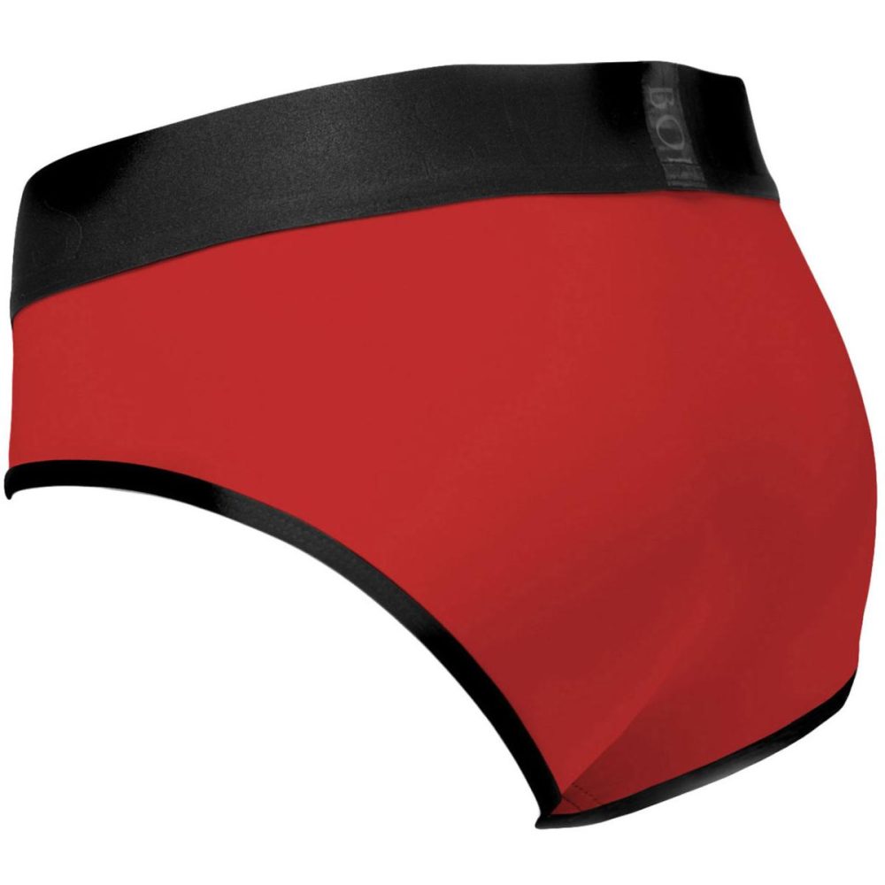 Panty & Brief Style Harnesses | SpareParts Tomboi Harness Briefs – Red Pepper, XXS 24" – 30"