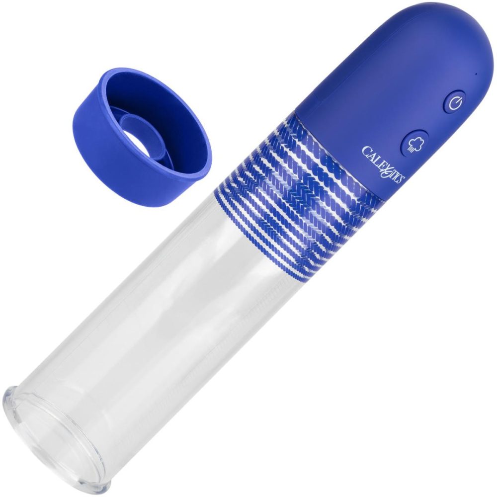 Penis Pumps | Admiral Rechargeable Rock Hard Penis Pump Kit – Blue