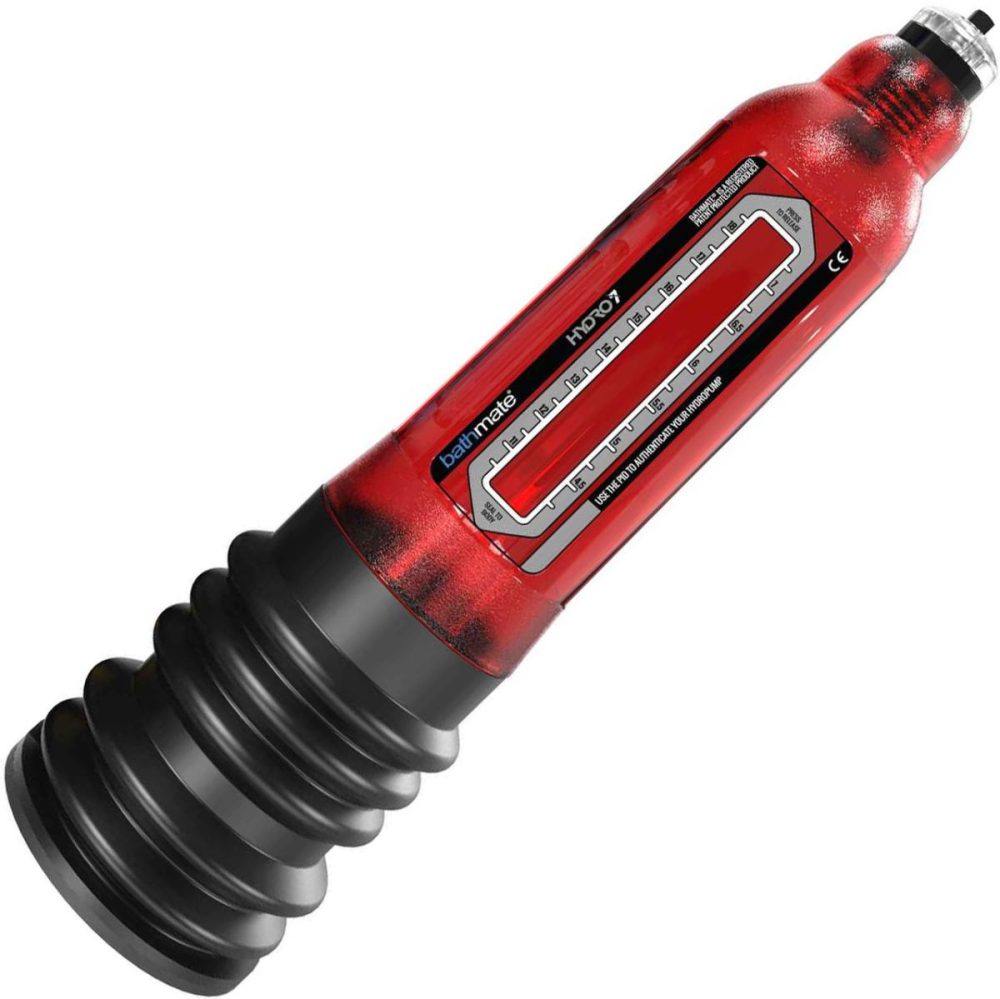 Penis Pumps | Hydro7 Penis Enlargement Device – Brilliant Red