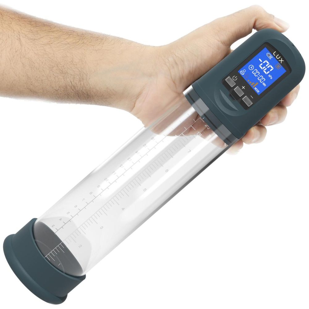 Penis Pumps | Lux Active Volume LCD Rechargeable Automatic Penis Pump