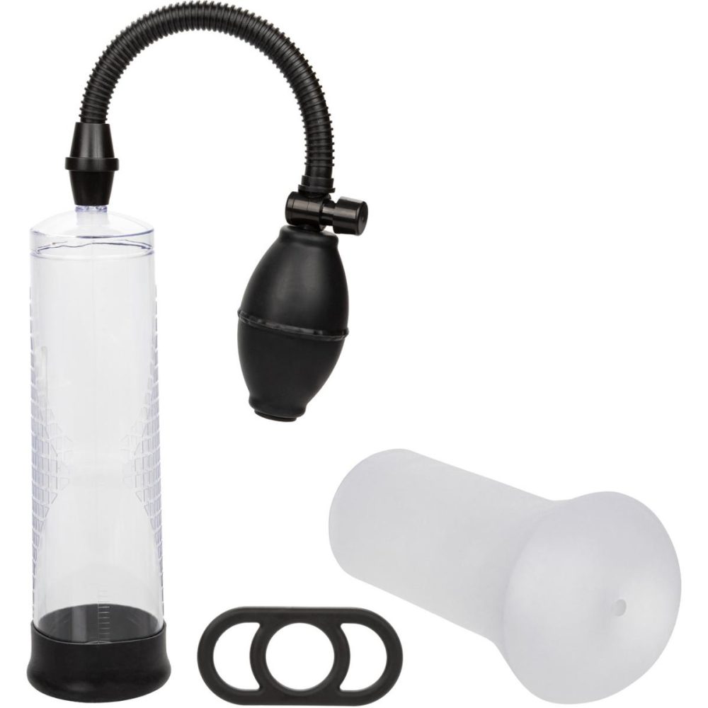 Penis Pumps | Peak Edging Kit With Penis Pump, Stroker & Silicone Cock Ring