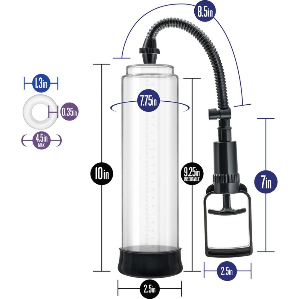 Penis Pumps | Performance VX3 Male Enhancement Penis Pump System – Clear