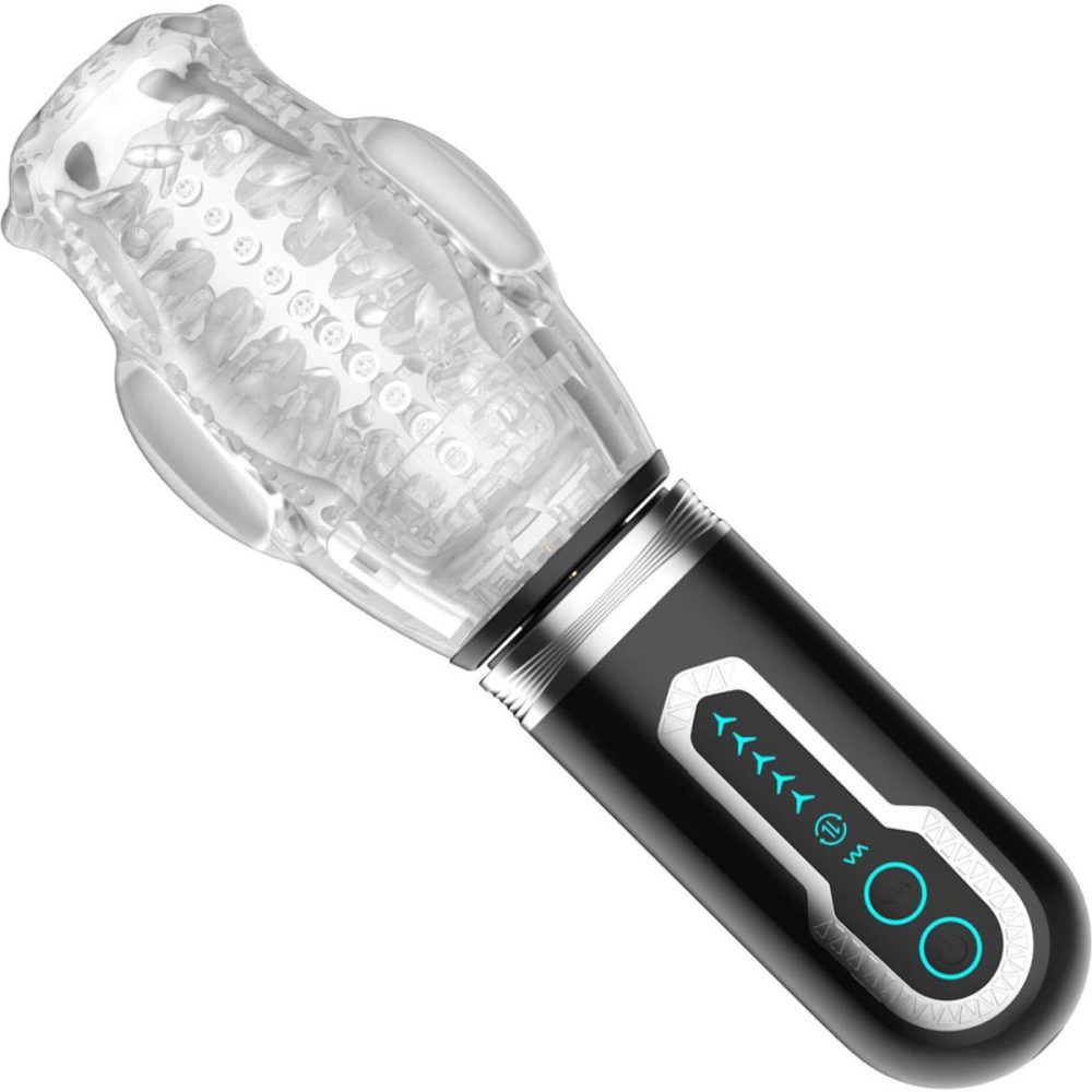 Penis Toys | Gawk Gawk 3000 Thrusting Rotating Vibrating Rechargeable Oral Sex Penis Masturbator