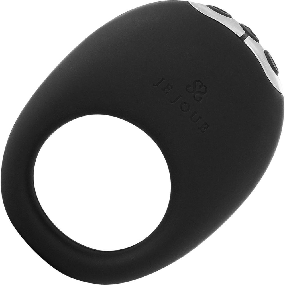 Penis Toys | Mio Rechargeable Silicone Vibrating Cock Ring – Black