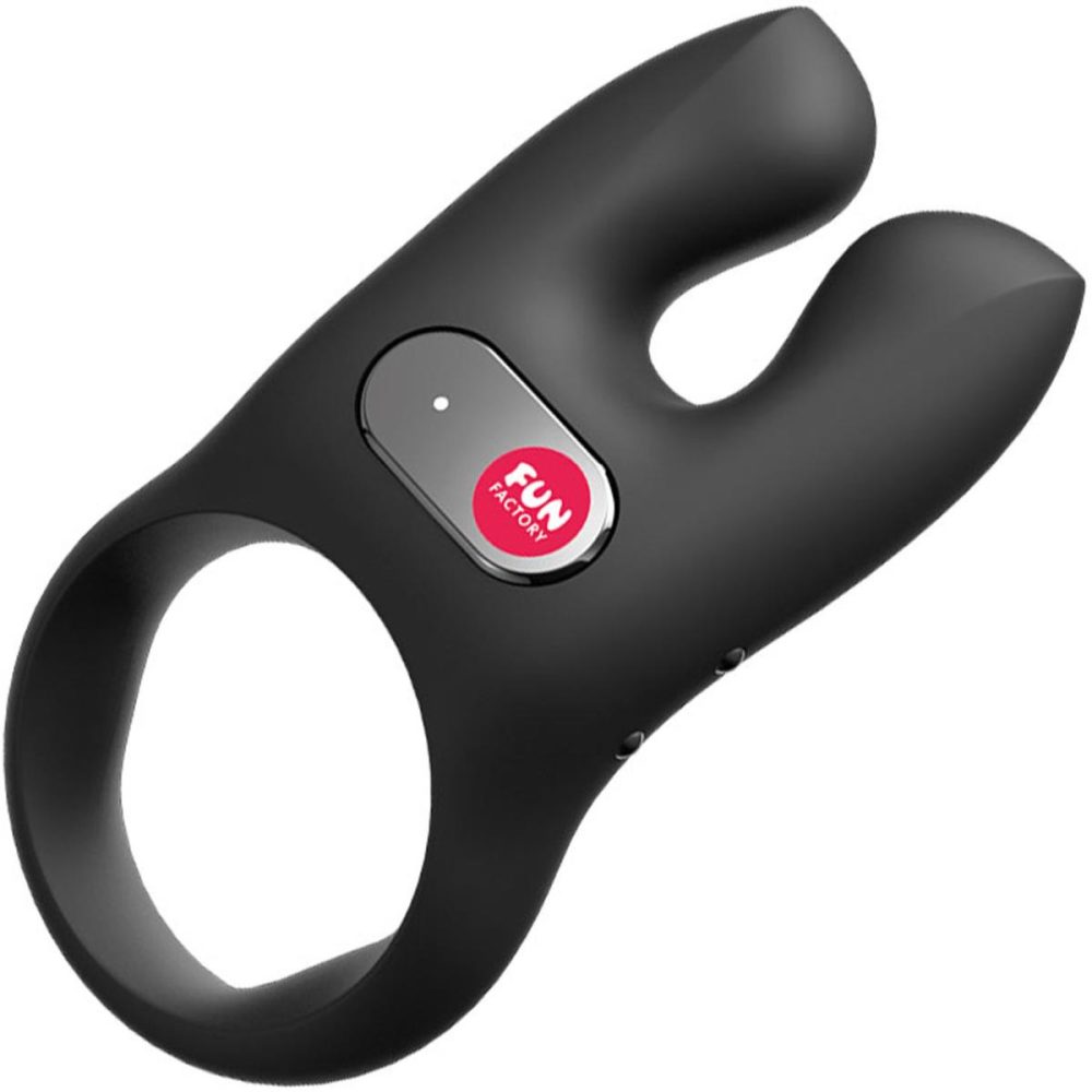 Penis Toys | NŌS Rechargeable Waterproof Vibrating Silicone Cock Ring – Black