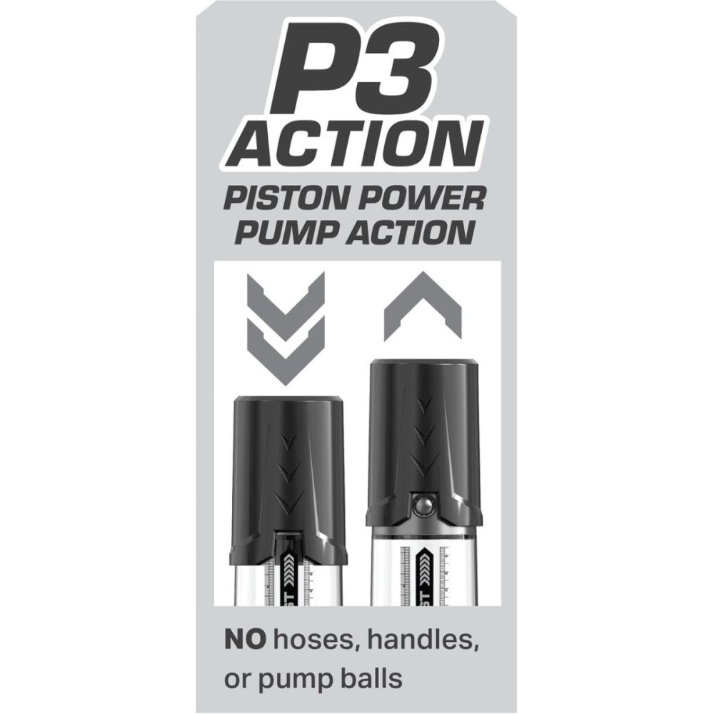 Penis Toys | Pump Worx Max Boost Penis Pump – Black & Clear