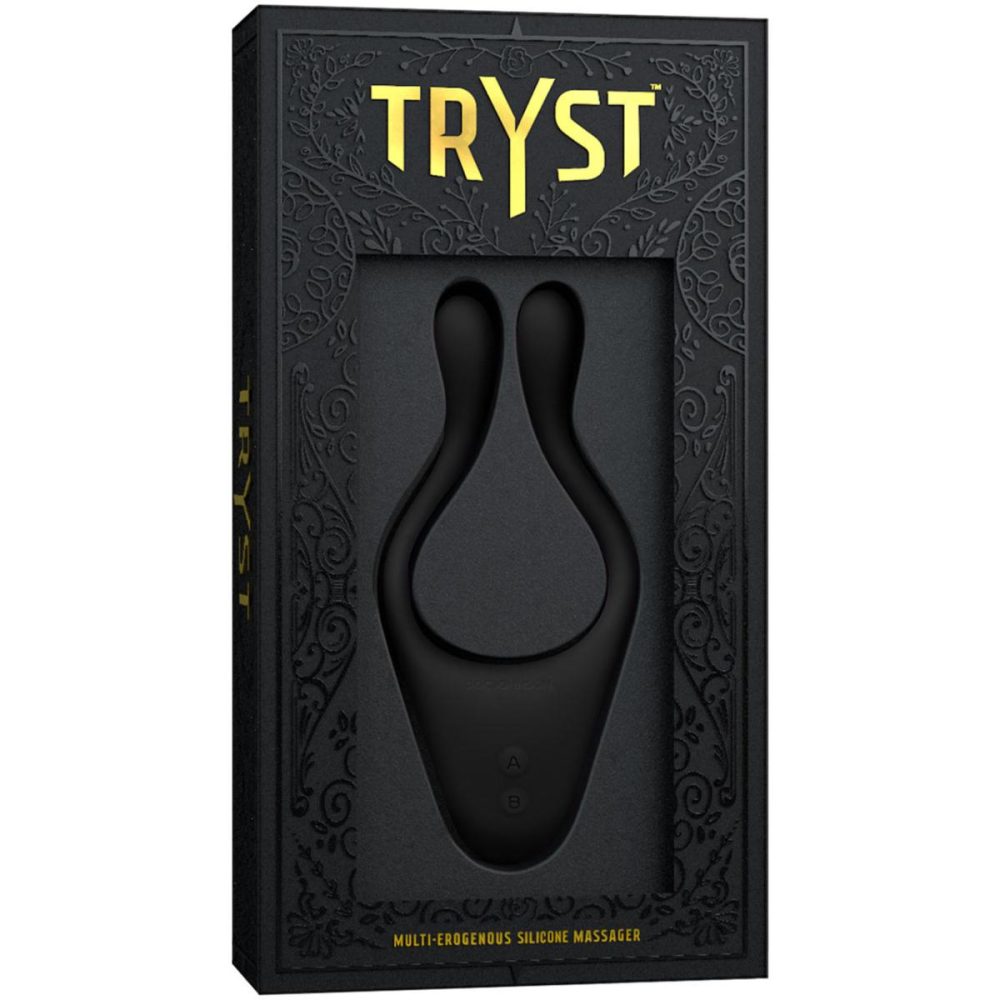 Penis Toys | TRYST Multi Erogenous Zone Massager by – Black