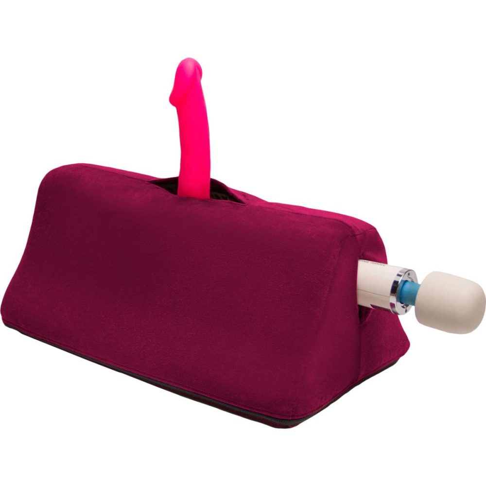 Position Aids | Tula Sex Toy Mount – Microvelvet Merlot