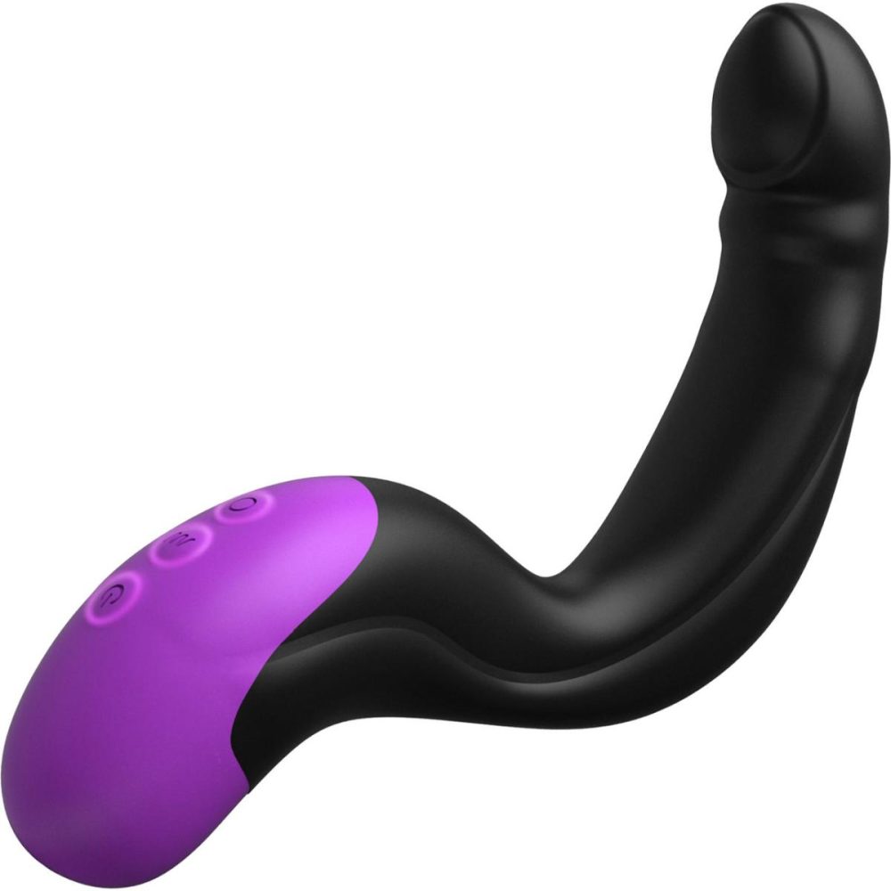 Prostate Massagers | Anal Fantasy Elite Hyper-Pulse Rechargeable Silicone P-Spot Massager by – Black