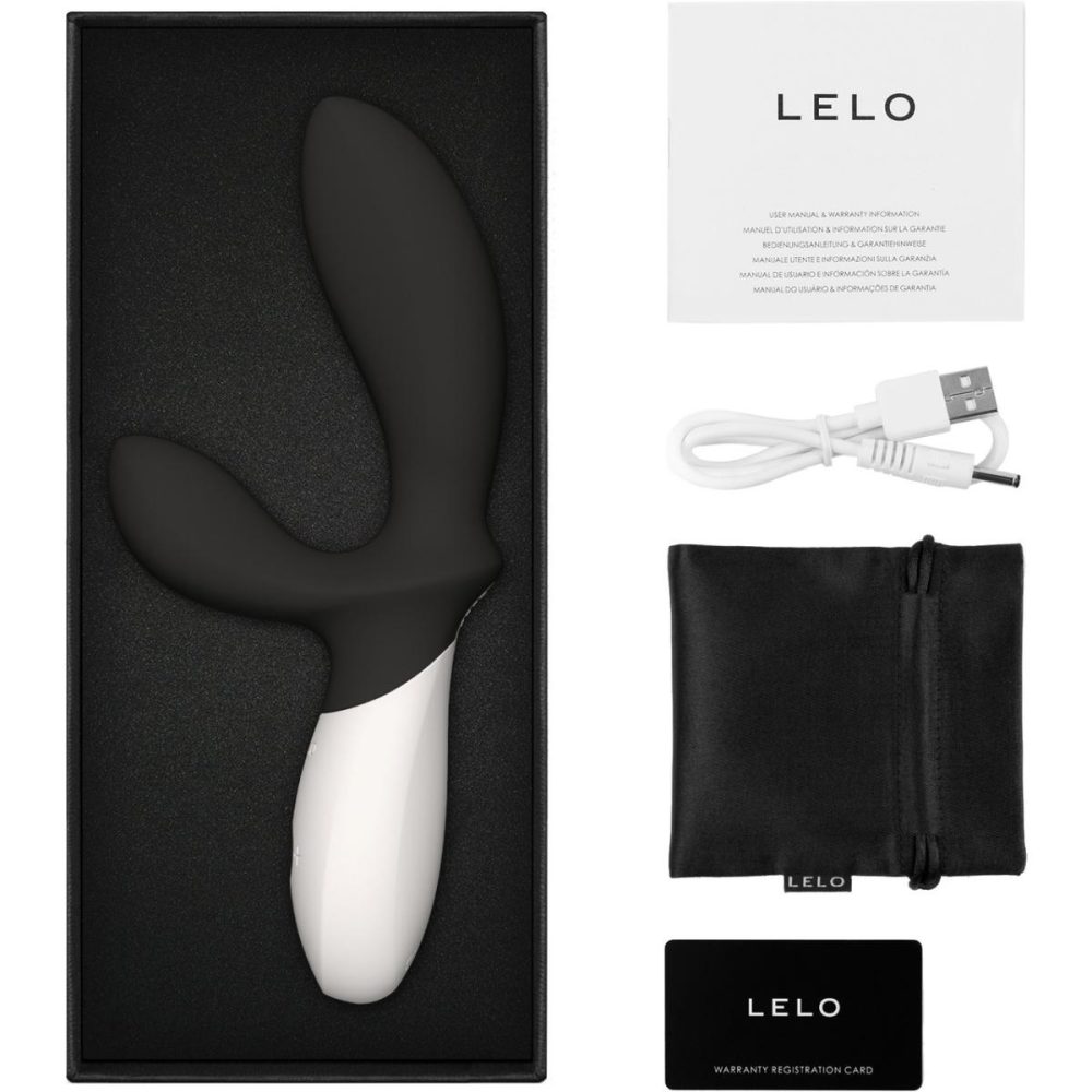 Prostate Massagers | LOKI WAVE 2 Rechargeable Waterproof Prostate Massager – Black