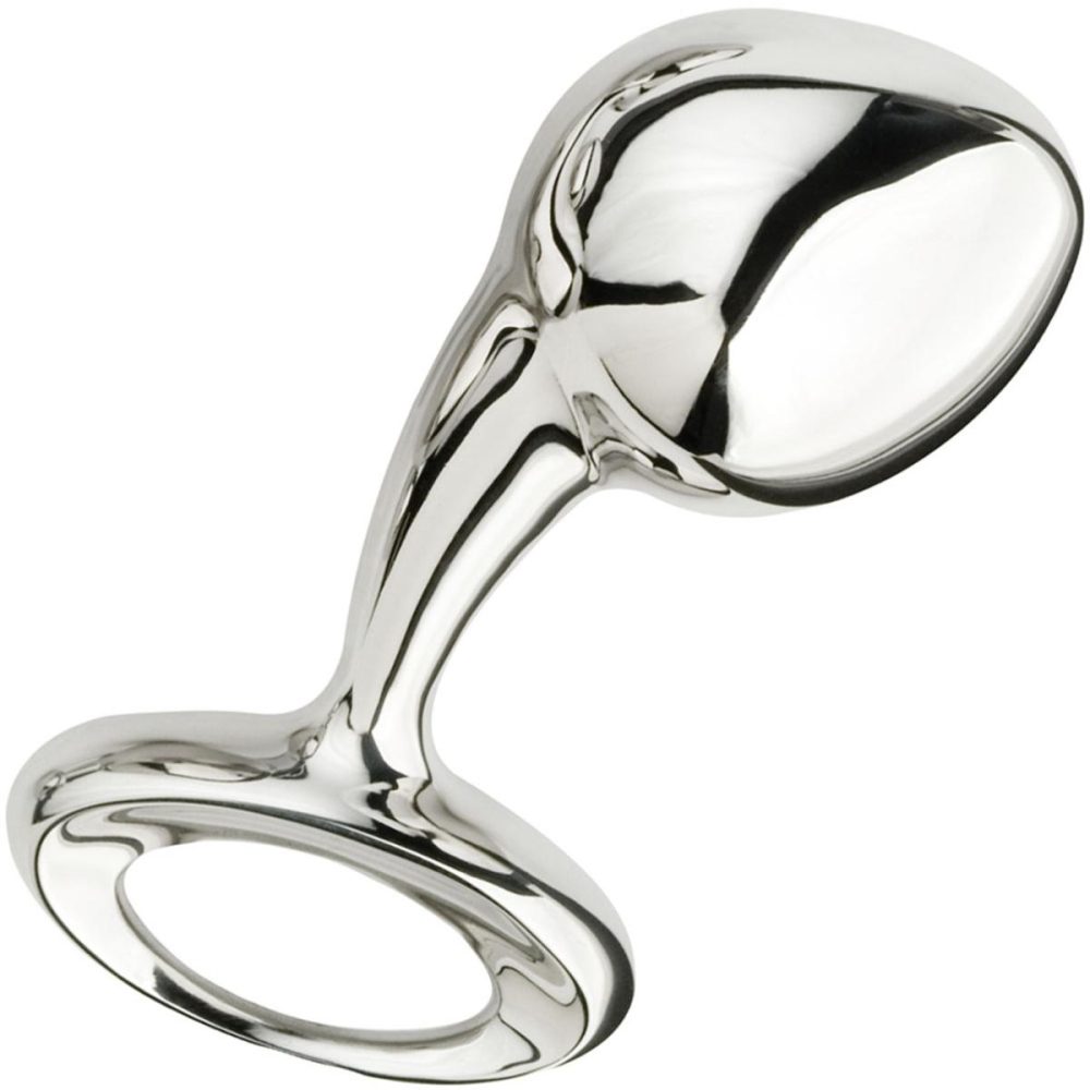 Prostate Massagers | Pure Plug Stainless Steel Butt Plug – Large