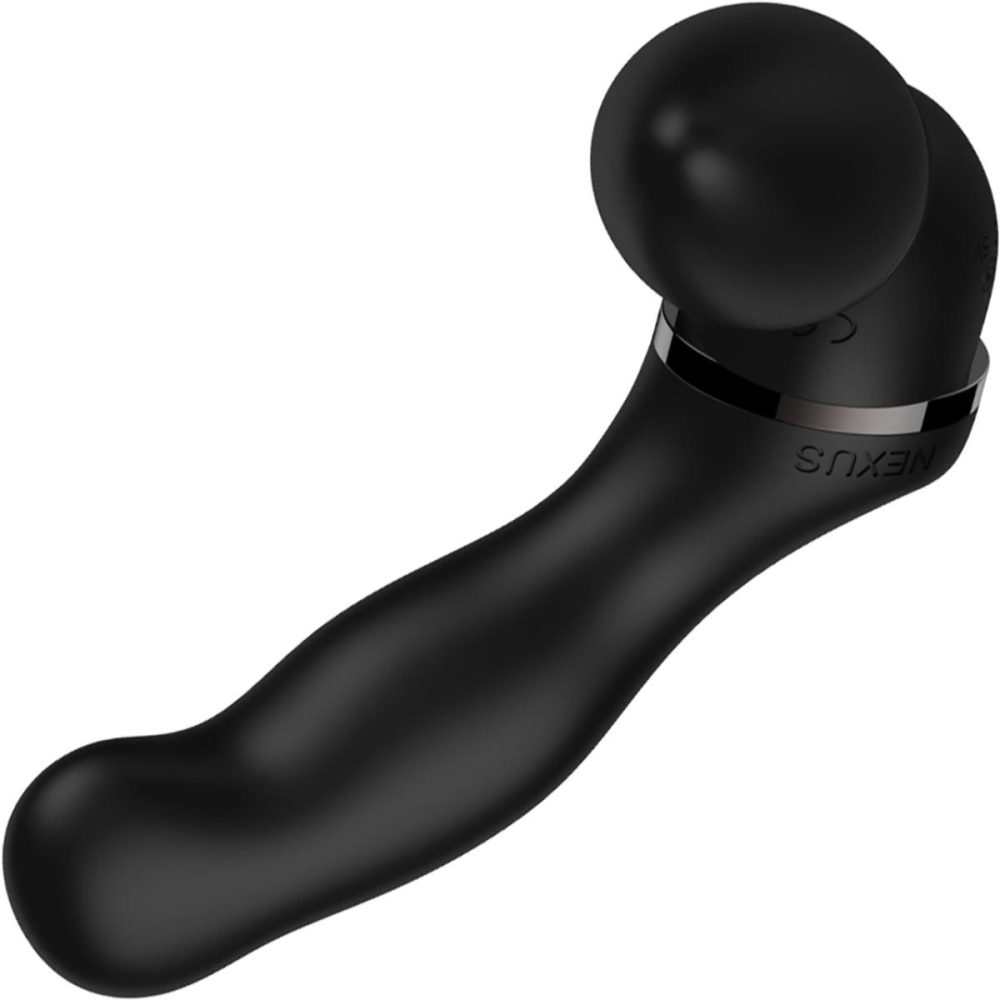 Prostate Massagers | Revo Twist Dual Use Silicone Vibrating Anal Plug & Rotating Prostate Massager With Remote