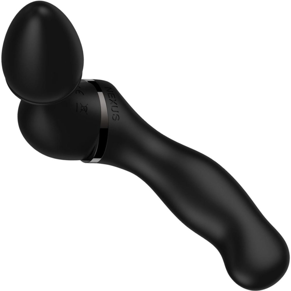 Prostate Massagers | Revo Twist Dual Use Silicone Vibrating Anal Plug & Rotating Prostate Massager With Remote