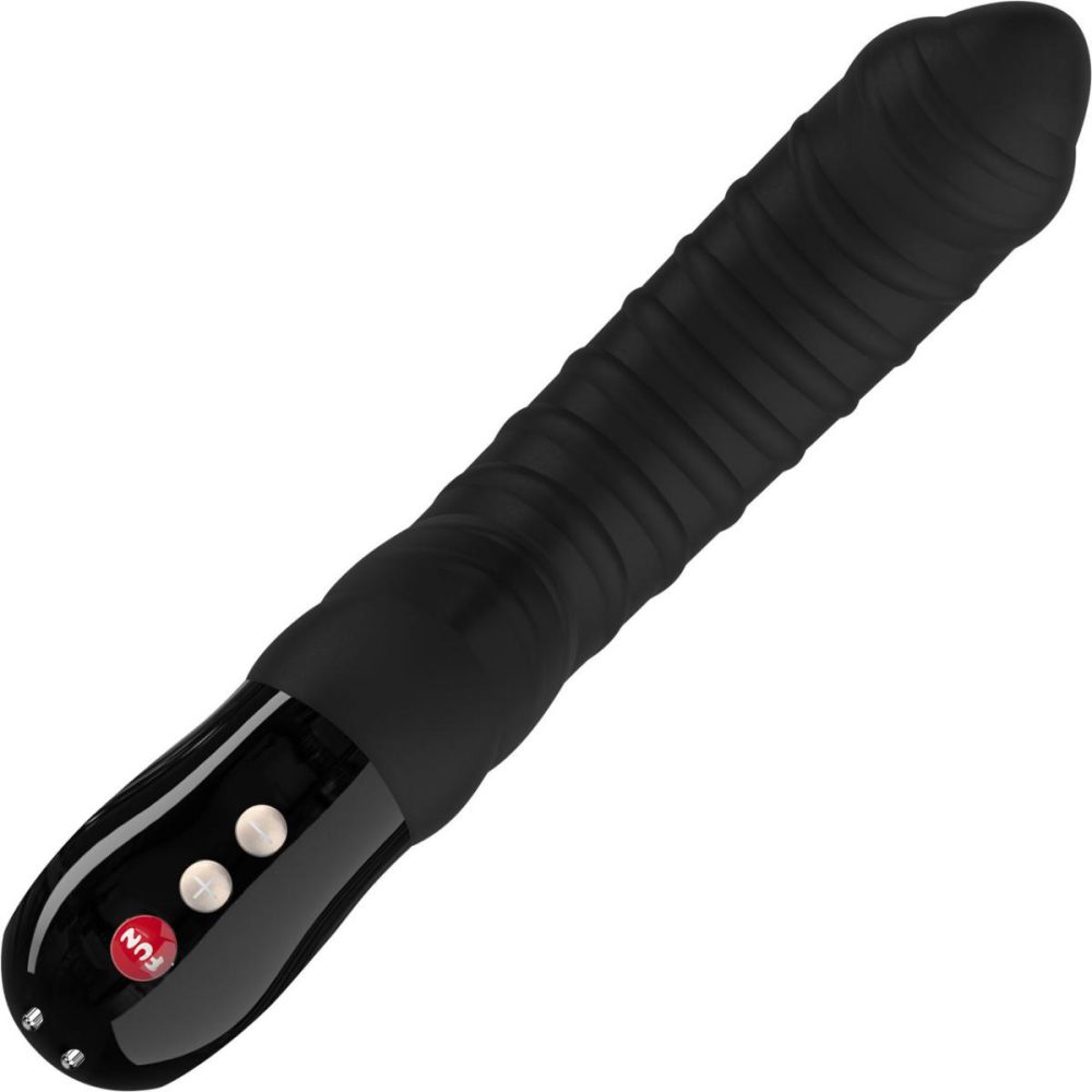 Prostate Massagers | TIGER Silicone Waterproof Rechargeable G-Spot Vibrator – Black