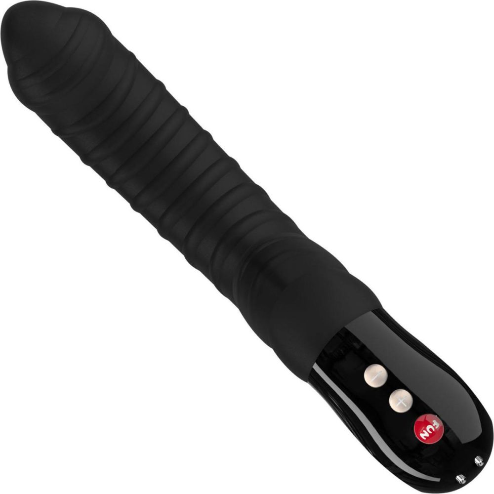 Prostate Massagers | TIGER Silicone Waterproof Rechargeable G-Spot Vibrator – Black