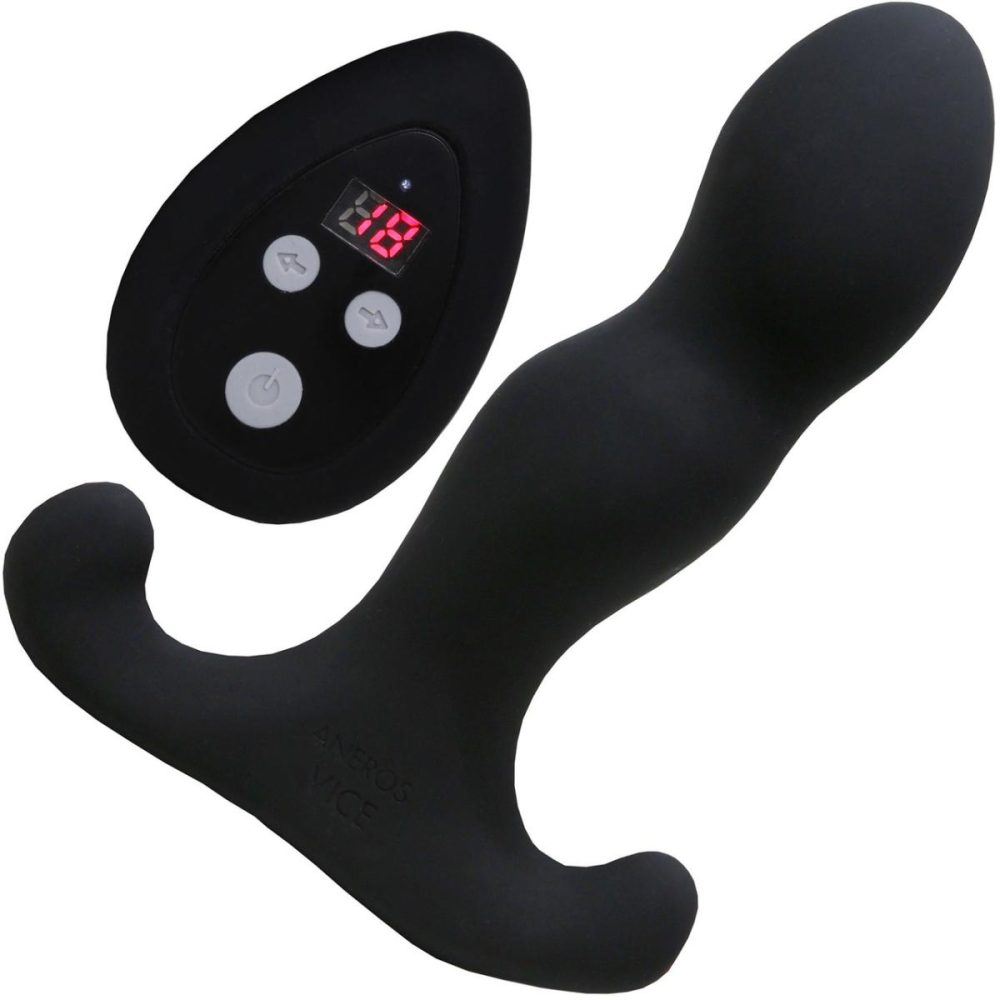 Prostate Massagers | Vice 2 Vibrating Rechargeable Remote Control Silicone Prostate Massager