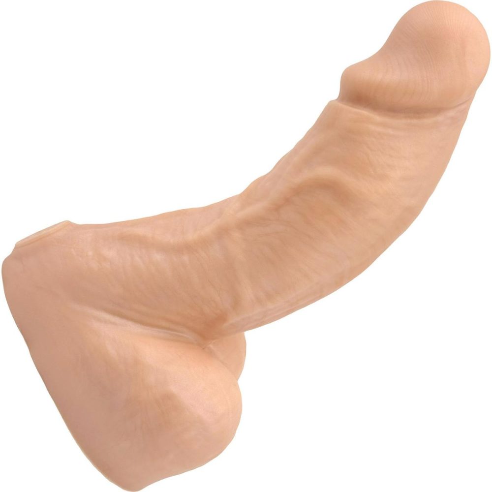 Realistic Dildos | BIG Daddy Dallas XL 9" Platinum Silicone Realistic Dildo – Vanilla