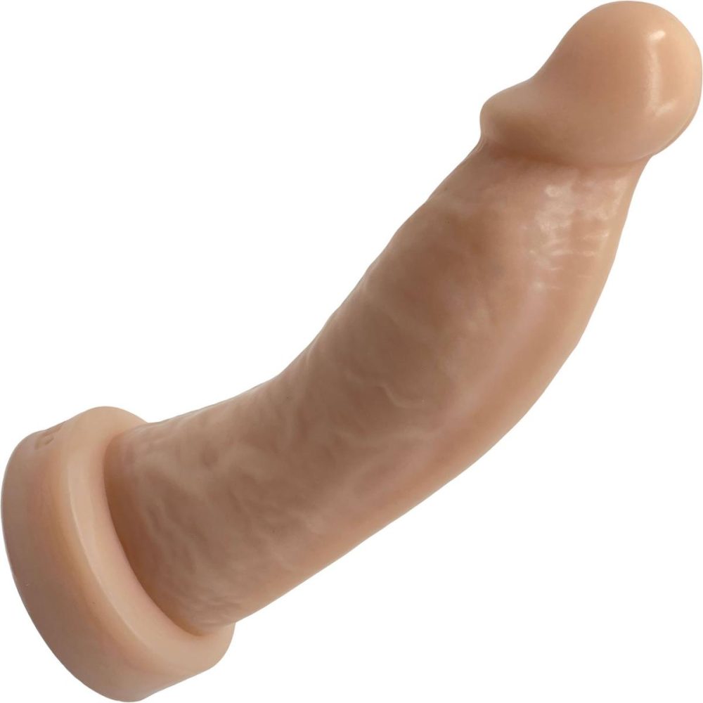 Realistic Dildos | BIG Daddy Diedrich XL 9.25" Platinum Silicone Realistic Dildo – Vanilla