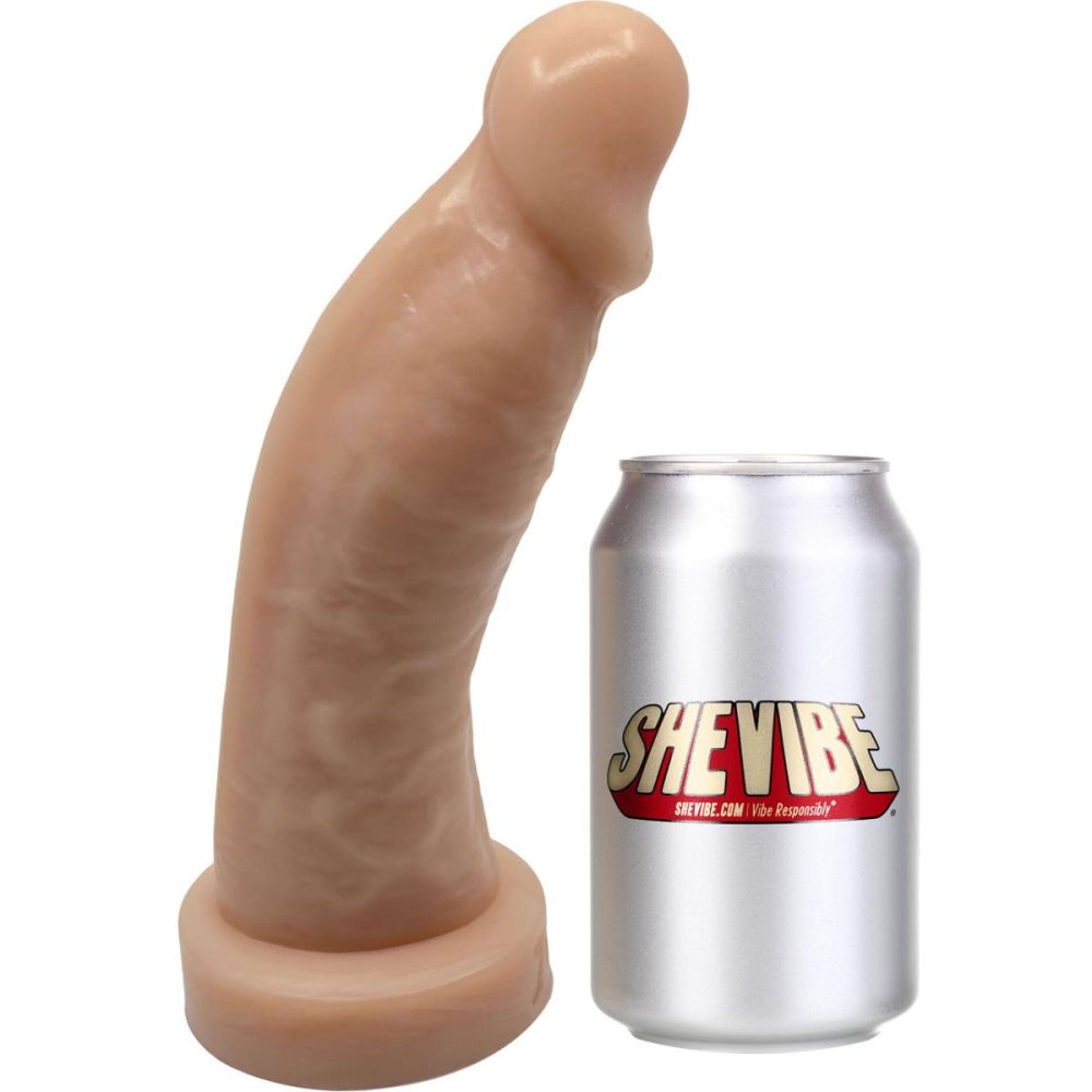 Realistic Dildos | BIG Daddy Diedrich XL 9.25" Platinum Silicone Realistic Dildo – Vanilla