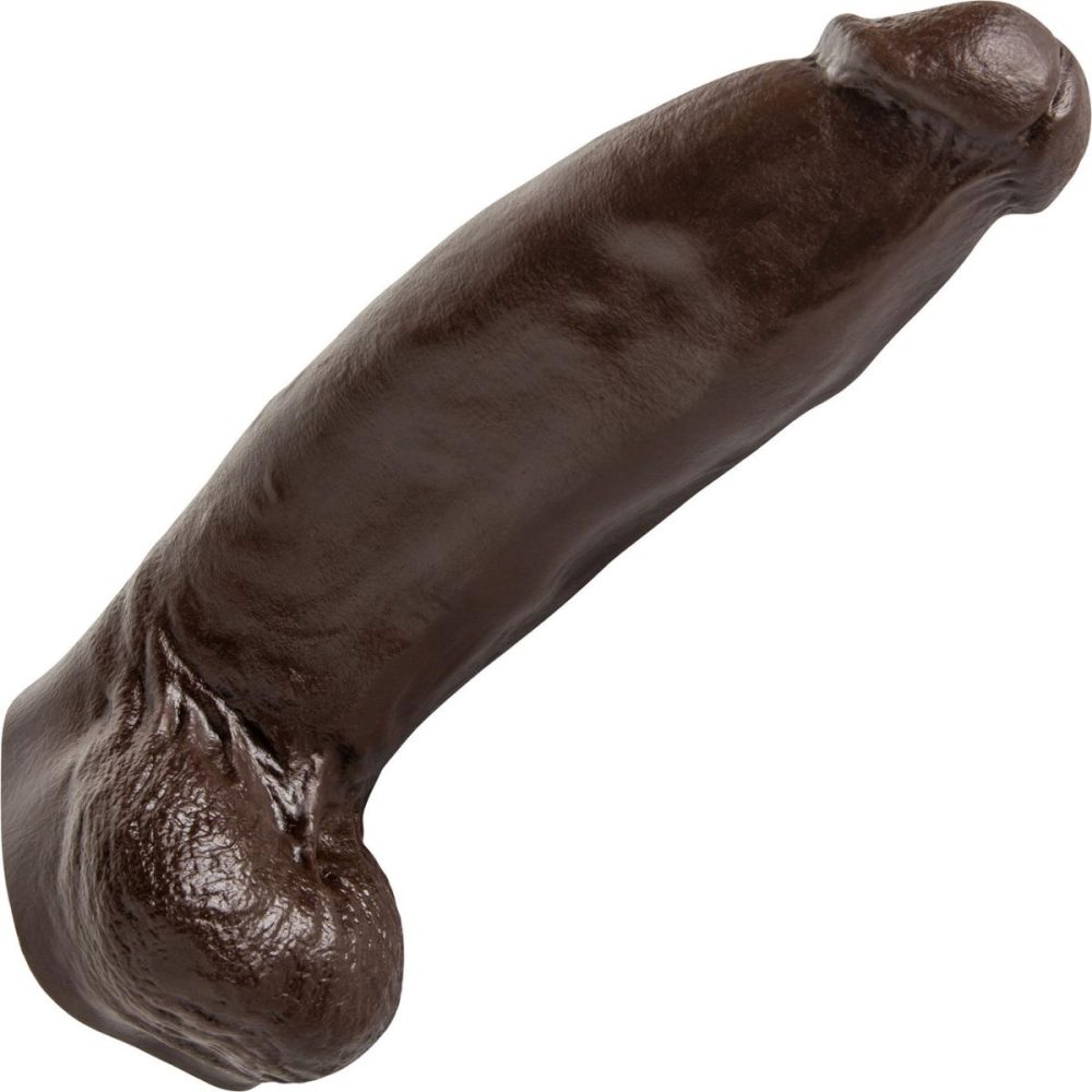 Realistic Dildos | Hankey’s Toys Beefcake Small 8" Silicone Cock With Balls & Vac-U-Lock Base – Chocolate