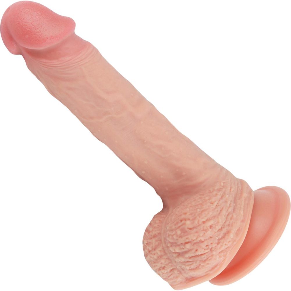 Realistic Dildos | Imrik Medium 6" Realistic Dual Density Silicone Dildo With Suction Cup & Balls