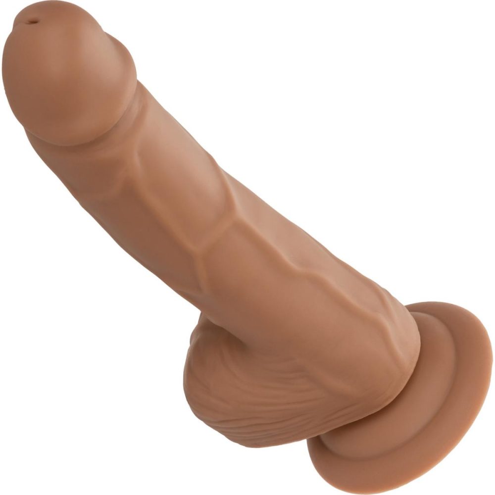 Realistic Dildos | Silicone Studs Realistic 6" Suction Cup Dildo – Caramel