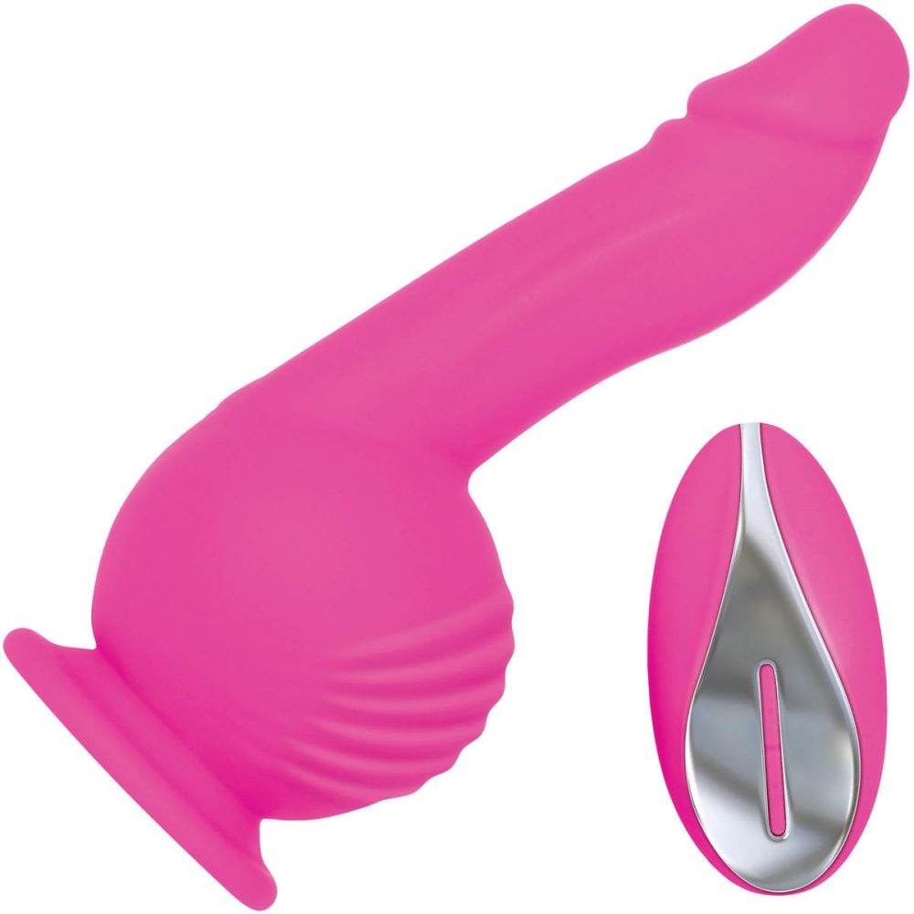 Realistic Vibrators | Ballistic Silicone Dual Stimulation Rechargeable Vibrator With Remote