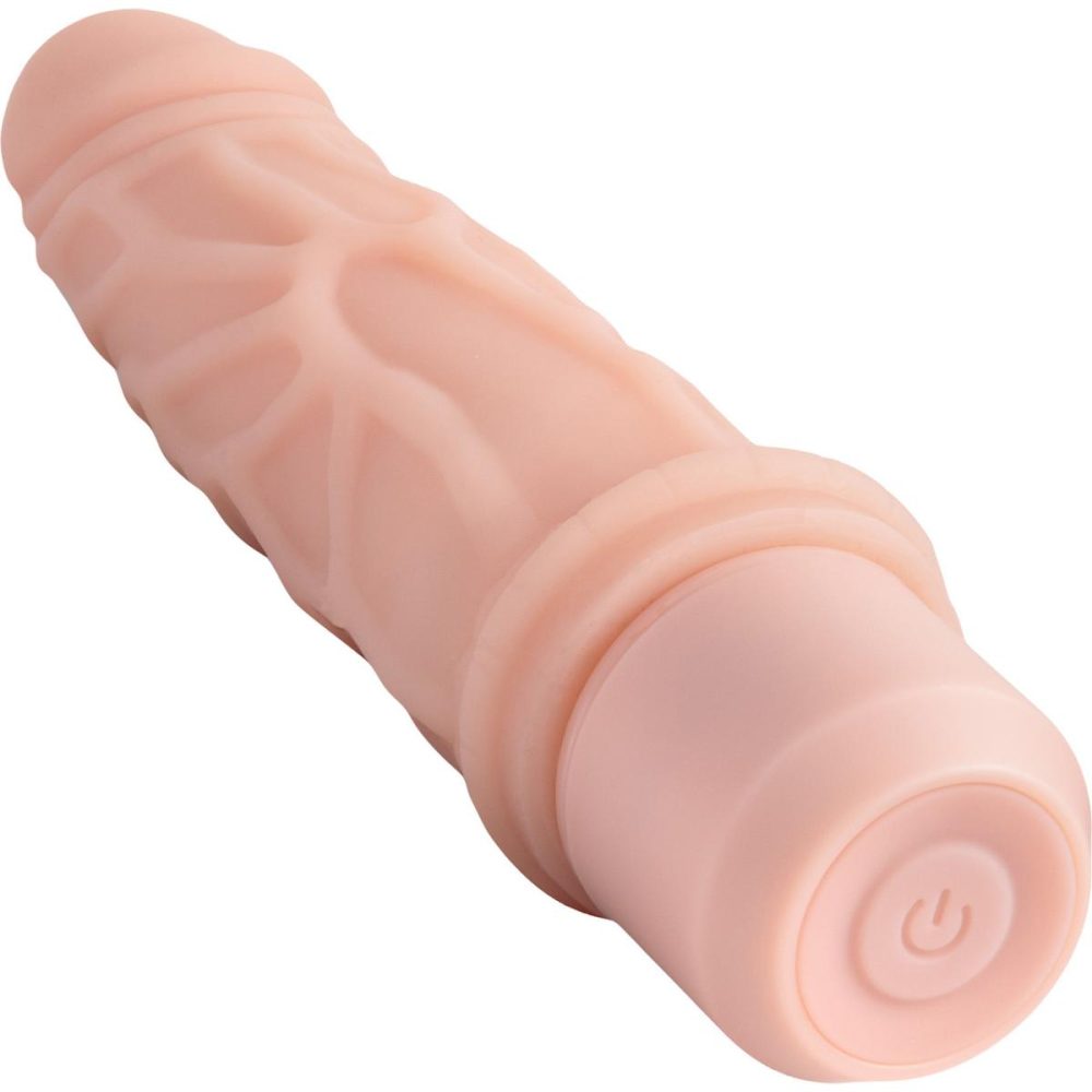 Realistic Vibrators | Dr. Skin Silicone Dr. Robert Waterproof Vibrating 7" Dildo – Vanilla