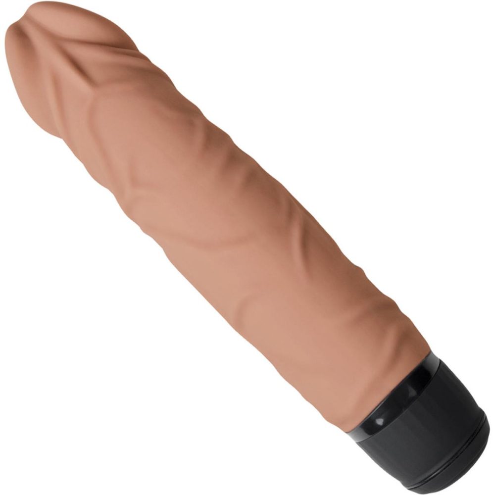 Realistic Vibrators | Realistic Silicone Waterproof Rechargeable 6.5" Vibrator – Caramel