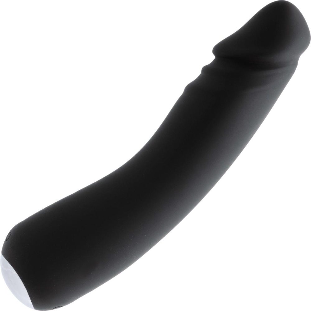 Realistic Vibrators | Rialto Rechargeable Waterproof Silicone Realistic Vibrator VeDO – Black Pearl