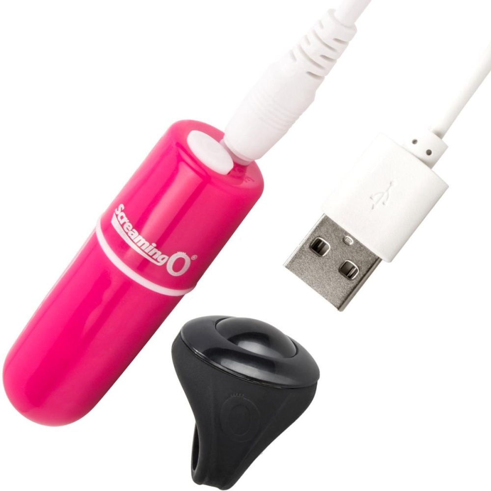 Remote Control Vibrators | Charged Vooom Rechargeable 10 Function Remote Control Vibrator – Pink