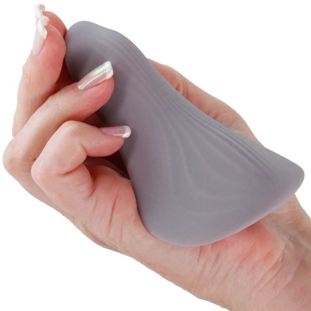 Remote Control Vibrators | Desire Mantra Rechargeable Silicone Panty Vibrator With Remote – Gray