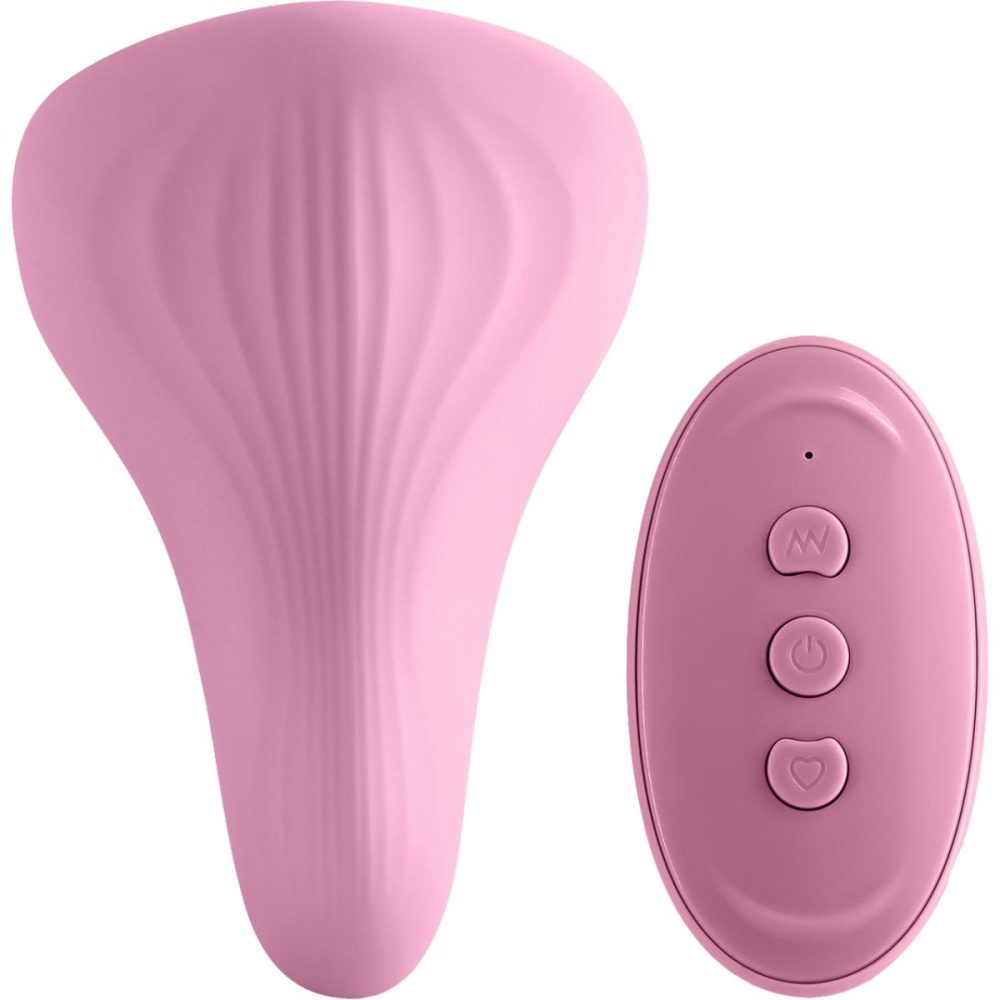 Remote Control Vibrators | Desire Mantra Rechargeable Silicone Panty Vibrator With Remote – Pink