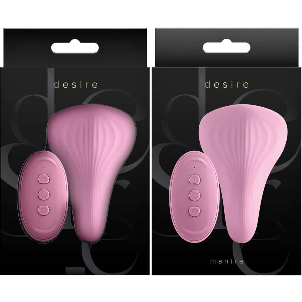 Remote Control Vibrators | Desire Mantra Rechargeable Silicone Panty Vibrator With Remote – Pink