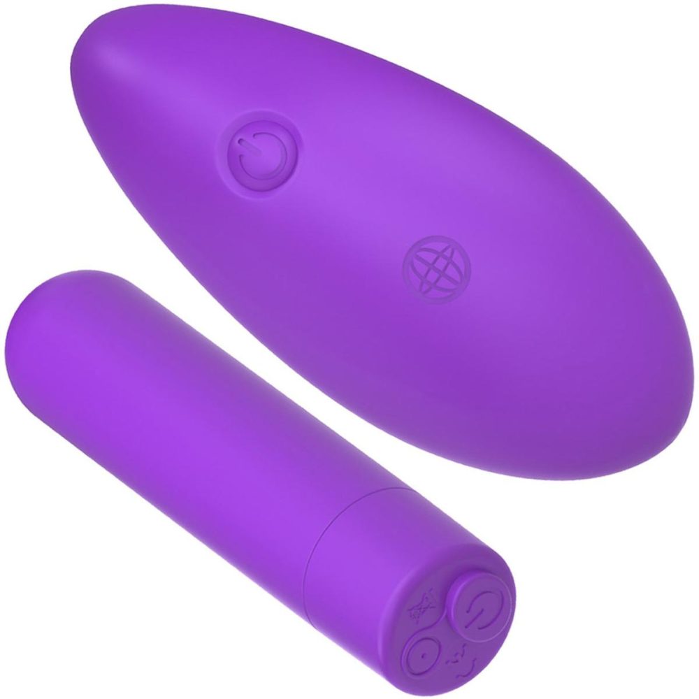 Remote Control Vibrators | Fantasy For Her Silicone Rechargeable Remote Control Bullet Vibrator