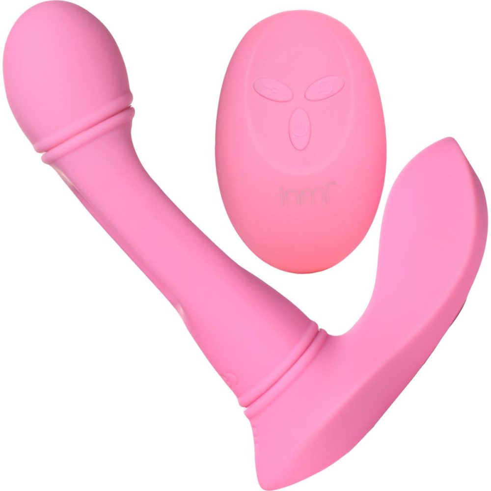 Remote Control Vibrators | Flickers G-Flick Rechargeable Silicone Flicking G-Spot Vibrator With Remote – Pink