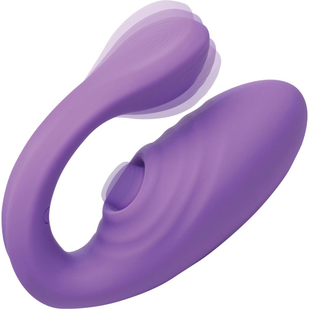 Remote Control Vibrators | Inmi 7X Pulse Pro Pulsing Silicone Rechargeable Clitoral Stimulator With Remote – Purple