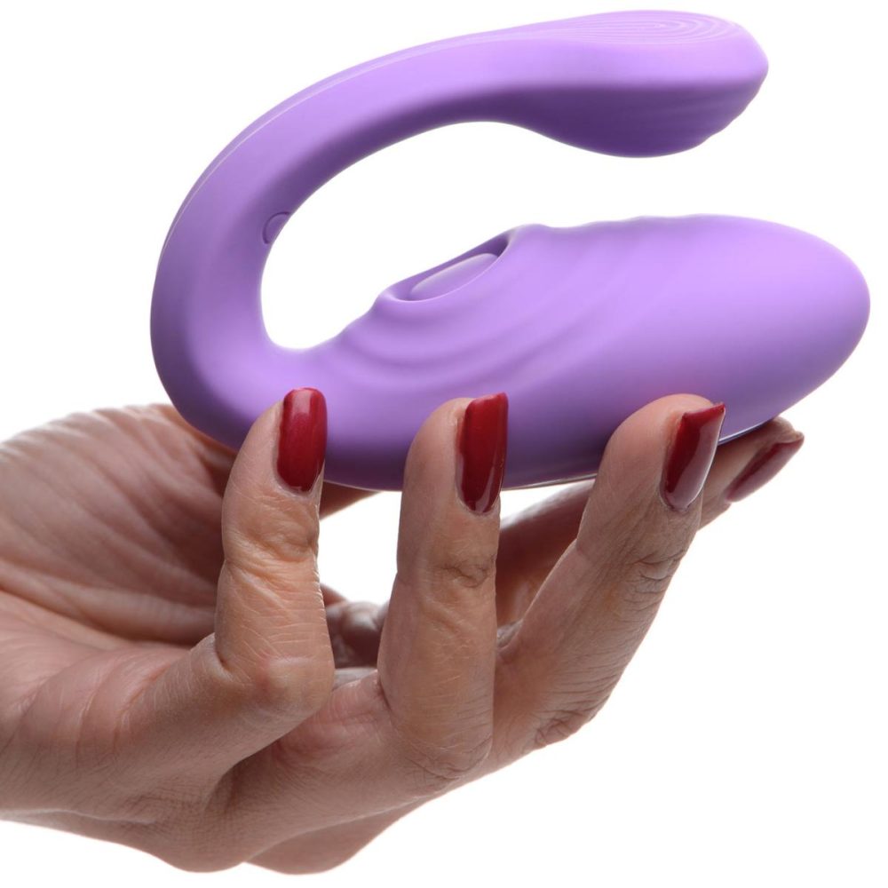 Remote Control Vibrators | Inmi 7X Pulse Pro Pulsing Silicone Rechargeable Clitoral Stimulator With Remote – Purple