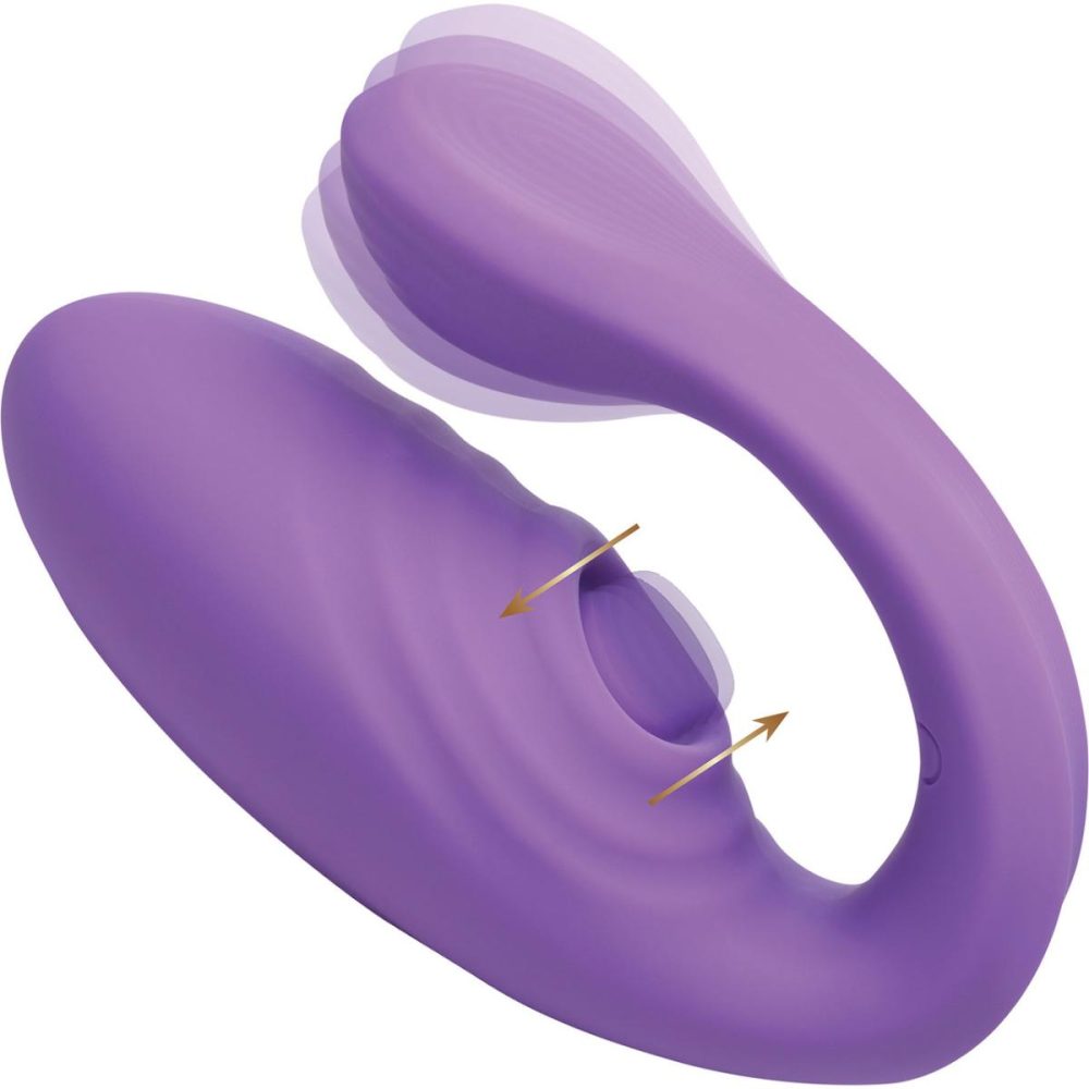 Remote Control Vibrators | Inmi 7X Pulse Pro Pulsing Silicone Rechargeable Clitoral Stimulator With Remote – Purple