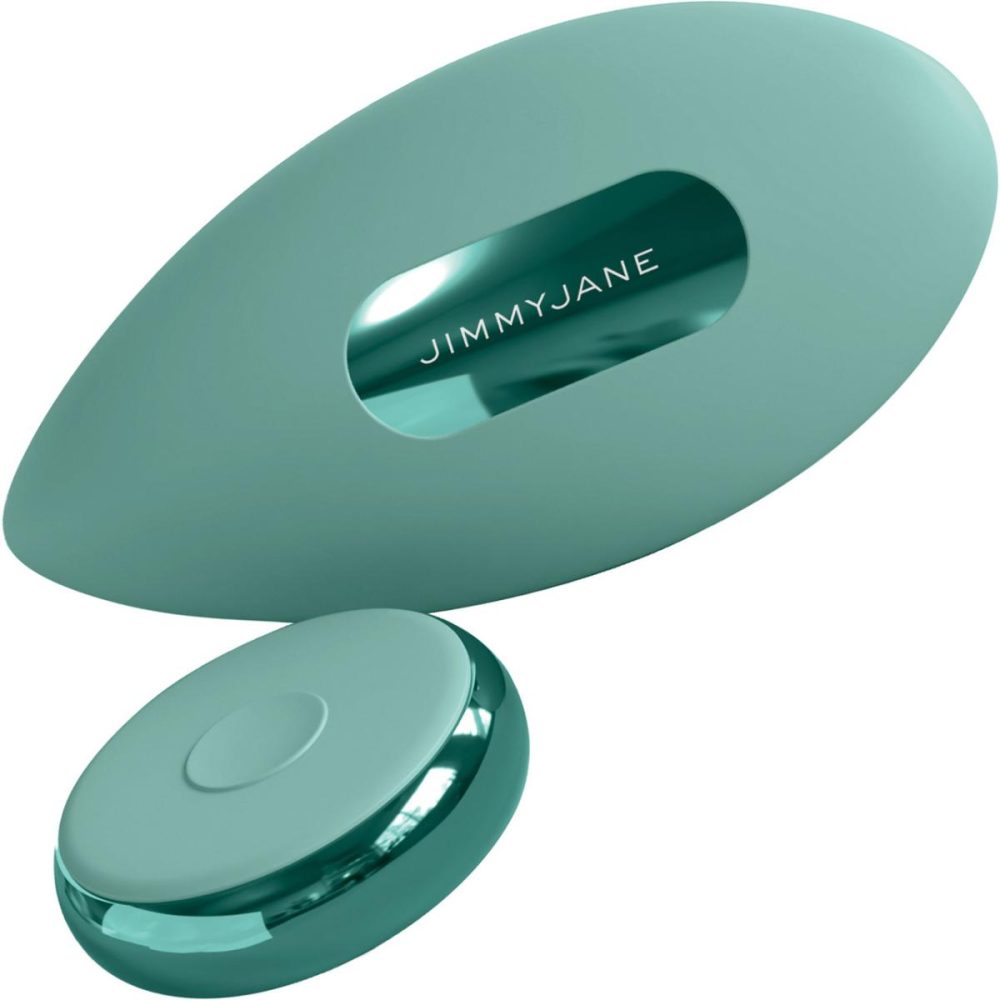 Remote Control Vibrators | JimmyJane Ascend 3 Rechargeable Silicone Waterproof Vibrating Massager With Remote – Teal