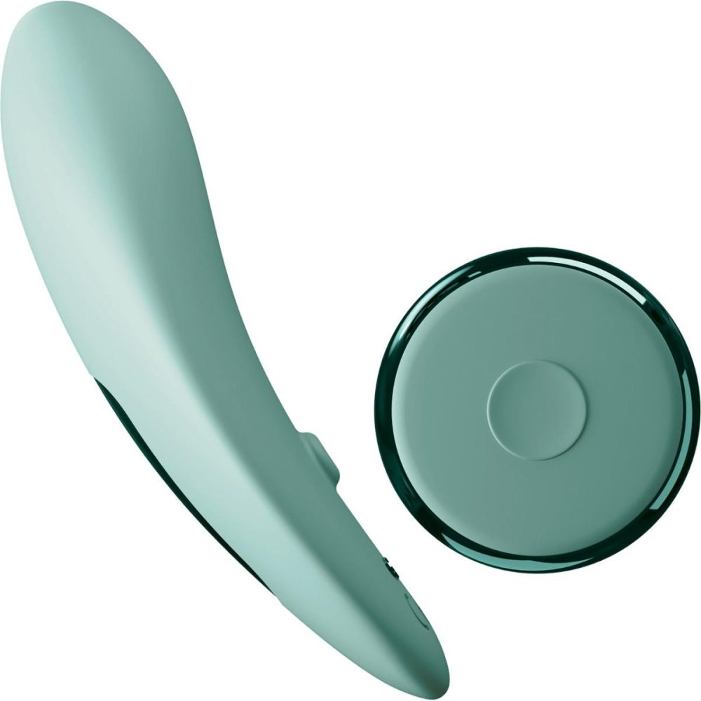 Remote Control Vibrators | JimmyJane Ascend 3 Rechargeable Silicone Waterproof Vibrating Massager With Remote – Teal